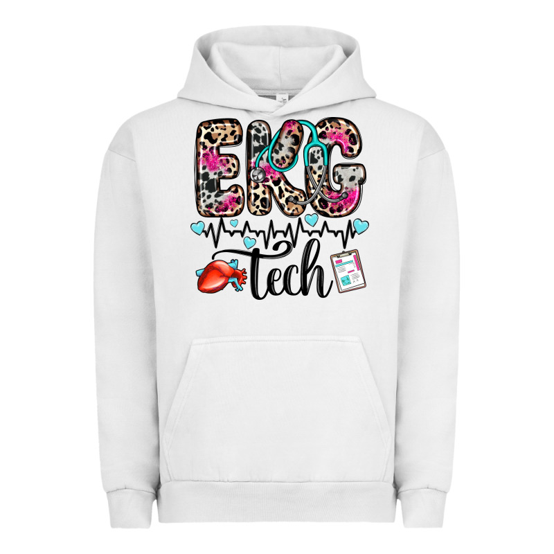Ekg Tech Urban Hoodie by Zillion Design Studio | Teevron