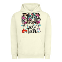 Pigment Pistachio ekg tech Urban Hoodie - Zillion Design Studio