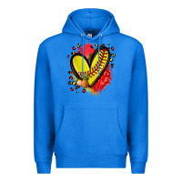 True Royal fruits and softball heart Premium Hoodie - Zillion Design Studio