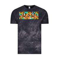 Cloud Black Cow fall pumpkin Vintage Tee - Artiststas