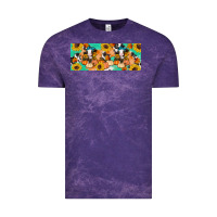 Cloud Purple Cow fall pumpkin Vintage Tee - Artiststas