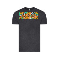 Vintage Black Cow fall pumpkin Vintage Tee - Artiststas