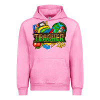 Fuchsia Pink teacher life Urban Hoodie - texasbilliewilder