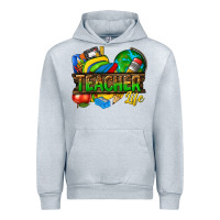 Heather Grey teacher life Urban Hoodie - texasbilliewilder
