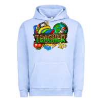 Pigment Grape Ice teacher life Urban Hoodie - texasbilliewilder