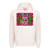 Stuck On You Cactus Premium Hoodie | Teevron