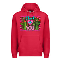 Cardinal stuck on you cactus Premium Hoodie - RanaPortraitStore