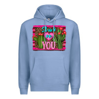Colony Blue stuck on you cactus Premium Hoodie - RanaPortraitStore