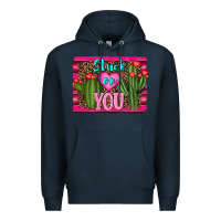 Navy stuck on you cactus Premium Hoodie - RanaPortraitStore