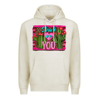 Oatmeal Heather stuck on you cactus Premium Hoodie - RanaPortraitStore