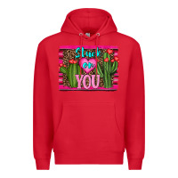 Red stuck on you cactus Premium Hoodie - RanaPortraitStore