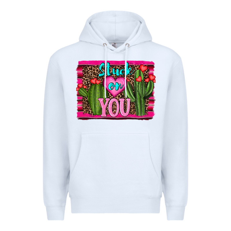 Stuck On You Cactus Premium Hoodie by RanaPortraitStore | Teevron