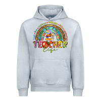 Heather Grey teacher life Urban Hoodie - texasbilliewilder