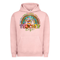 Pigment Salmon teacher life Urban Hoodie - texasbilliewilder