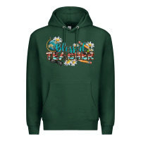 Sports Green blessed teacher Premium Hoodie - texasbilliewilder