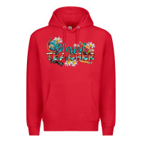 Red blessed teacher Premium Hoodie - texasbilliewilder