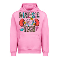 Fuchsia Pink dialysis tech Urban Hoodie - Zillion Design Studio