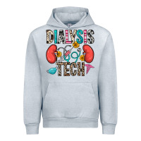 Heather Grey dialysis tech Urban Hoodie - Zillion Design Studio