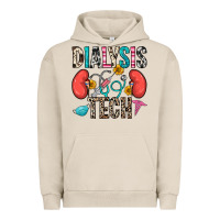 Pigment French Oak dialysis tech Urban Hoodie - Zillion Design Studio