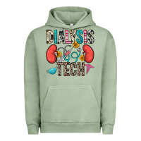 Pigment Oil Green dialysis tech Urban Hoodie - Zillion Design Studio