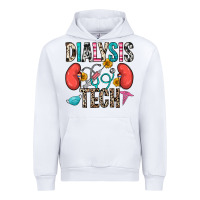 White dialysis tech Urban Hoodie - Zillion Design Studio