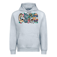 Heather Grey cscc cutaneous squamous cell cancer Urban Hoodie - Zillion Design Studio
