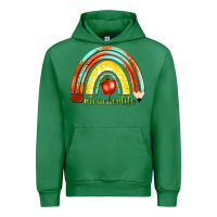 Emerald teacher life with rainbow Urban Hoodie - texasbilliewilder