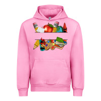 Fuchsia Pink teacher name frame custom Urban Hoodie - texasbilliewilder
