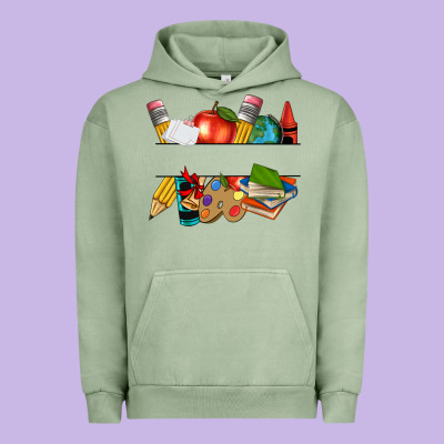 Urban Hoodie teacher name frame custom