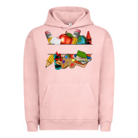 Pigment Salmon teacher name frame custom Urban Hoodie - texasbilliewilder