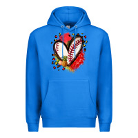 True Royal fruits and baseball heart Premium Hoodie - Zillion Design Studio