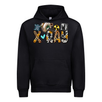 Black x ray Urban Hoodie - Zillion Design Studio