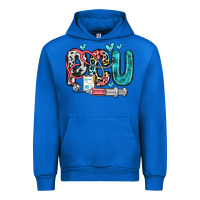 Cobalt pcu Urban Hoodie - Zillion Design Studio