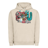 Pigment French Oak pcu Urban Hoodie - Zillion Design Studio