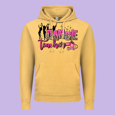 Dance Teacher Vintage Hoodie Designed By Adodesignshop