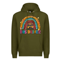 Army Green bus driver Premium Hoodie - texasbilliewilder