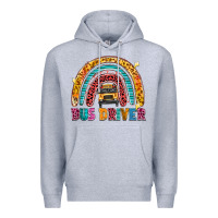 Heather Grey bus driver Premium Hoodie - texasbilliewilder