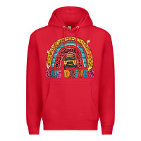 Red bus driver Premium Hoodie - texasbilliewilder