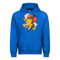 Cobalt teacher lightning bolt Urban Hoodie - texasbilliewilder