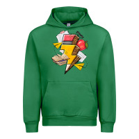 Emerald teacher lightning bolt Urban Hoodie - texasbilliewilder
