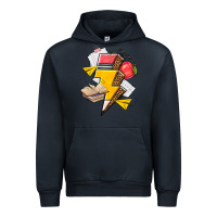 Navy teacher lightning bolt Urban Hoodie - texasbilliewilder
