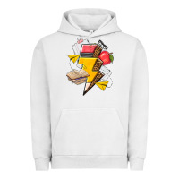 Pigment Lunar Rock teacher lightning bolt Urban Hoodie - texasbilliewilder