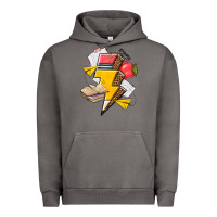 Pigment Tornado teacher lightning bolt Urban Hoodie - texasbilliewilder