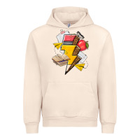 Sandshell teacher lightning bolt Urban Hoodie - texasbilliewilder