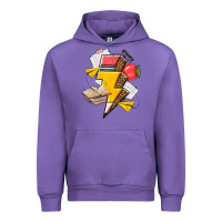 Tulip teacher lightning bolt Urban Hoodie - texasbilliewilder