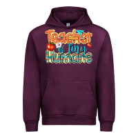 Mauve Wine teacher of tiny humans Urban Hoodie - texasbilliewilder