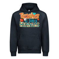 Navy teacher of tiny humans Urban Hoodie - texasbilliewilder