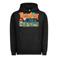 Pigment Black teacher of tiny humans Urban Hoodie - texasbilliewilder