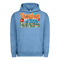 Pigment Pebble Blue teacher of tiny humans Urban Hoodie - texasbilliewilder