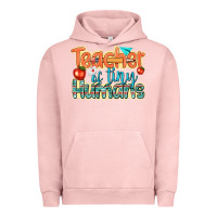 Pigment Salmon teacher of tiny humans Urban Hoodie - texasbilliewilder